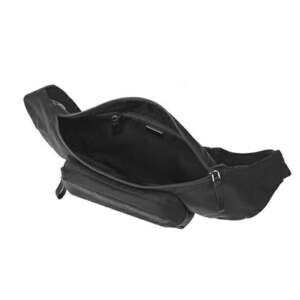 Prada Marsupio Tessuto Nylon Triangle Logo Black Belt